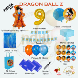 Pack de Decoración Temática Dragon Ball