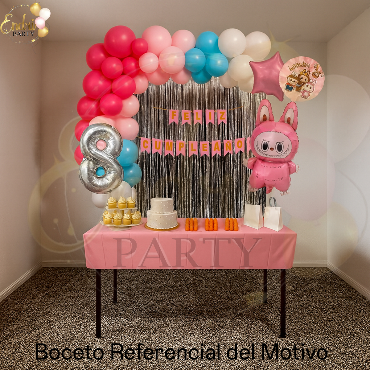 Pack de Decoración Temática LABUBU - Imagen 2