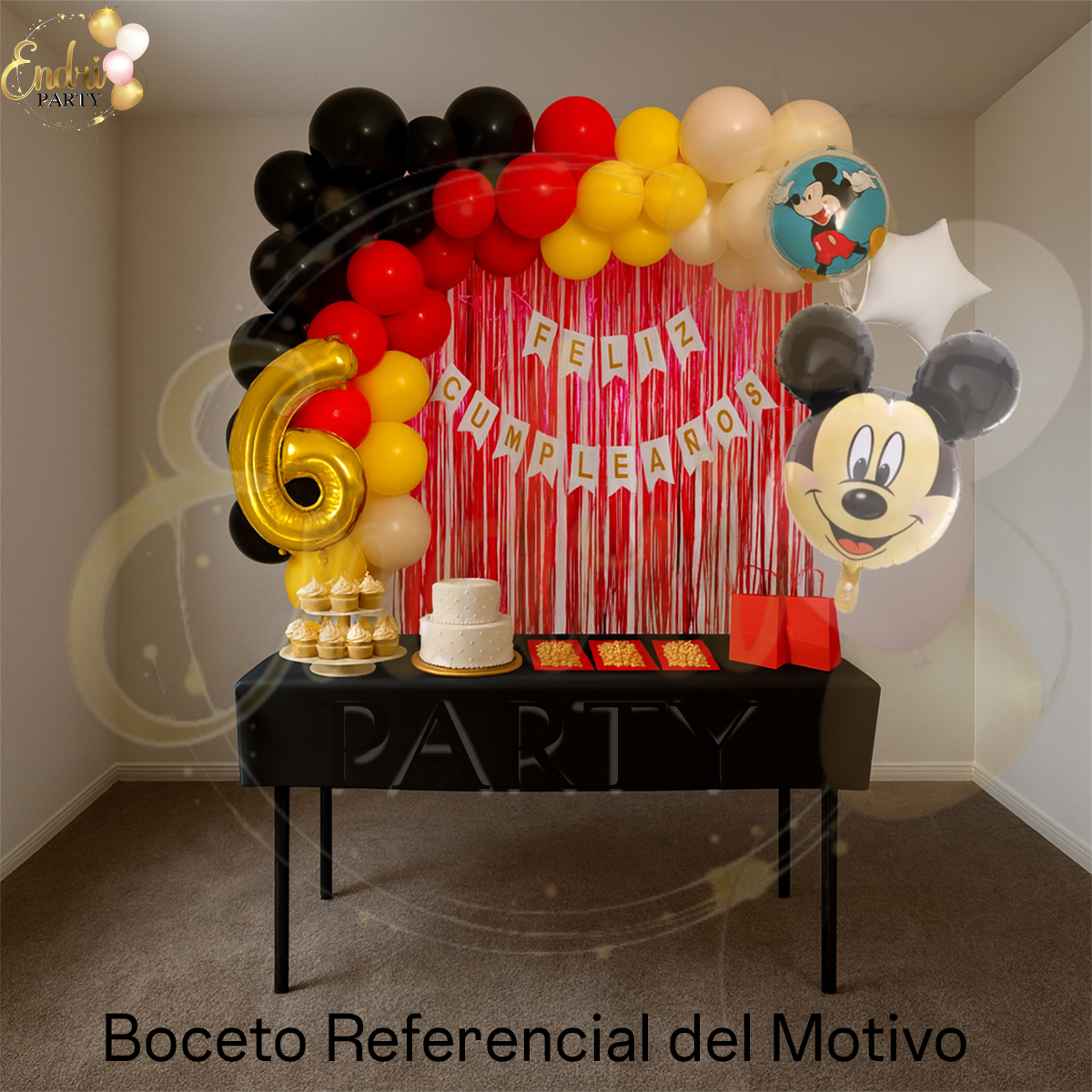 Pack de Decoración Temática MICKEY - Imagen 2