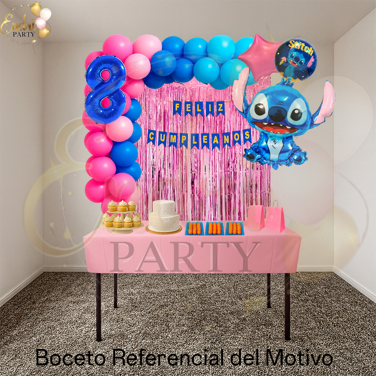 Pack de Decoración Temática STITCH - Imagen 2