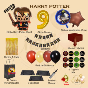 Pack de Decoración Temática HARRY POTTER