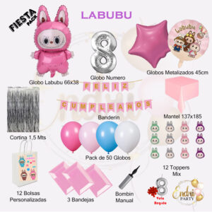 Pack de Decoración Temática LABUBU