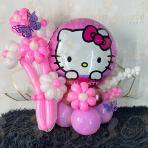 Arreglo de Globos en Forma de Ramo Floral